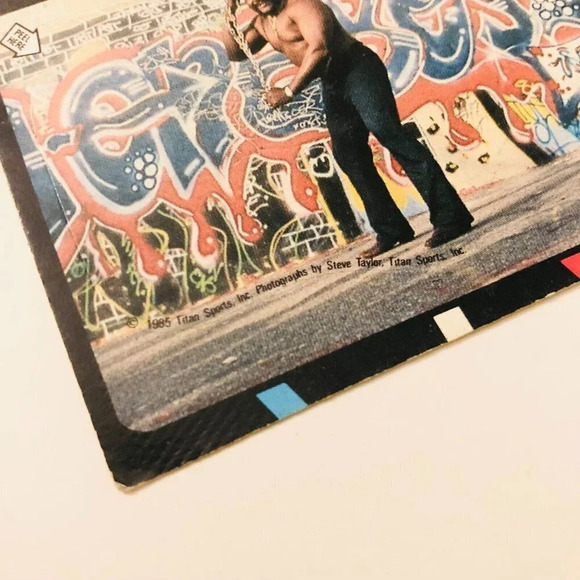 Vtg 1985 WWF Junkyard Dog Titan Sports Wrestling Stickers - Picture 6 of 15